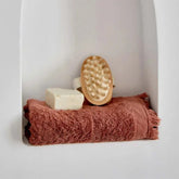 Karaca Home 4 Elements 100% Cotton Face Towels Fire 50x90cm Terracotta | 200.18.01.0723